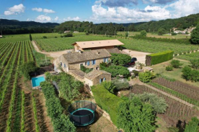 gite de caractere au calme au milieu des vignes avec piscine et jaccuzi